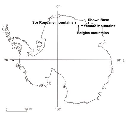 
Location of Meteorite Collection